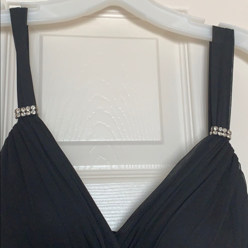 Black and white dress